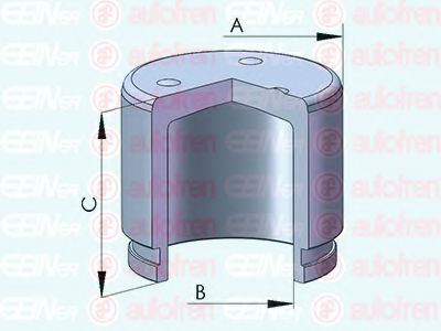 Поршень тормозного суппорта AUTOFREN SEINSA D025526