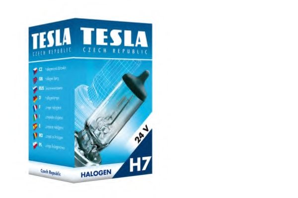 Лампа розжарювання TESLA B10702 (покажчик повороту, сигнал гальмування, освітлення номерного знака, задня протитуманна фара, фара заднього ходу, внутрішнє освітлення, ліхтар встановлений у двері, освітлення багажника, подкапотная лампа, стоянкові вогні, г