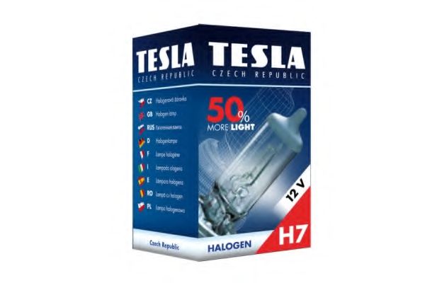 Лампа розжарювання TESLA B30701 (покажчик повороту, сигнал гальмування, освітлення номерного знака, задня протитуманна фара, фара заднього ходу, внутрішнє освітлення, ліхтар встановлений у двері, освітлення багажника, подкапотная лампа, стоянкові вогні, г