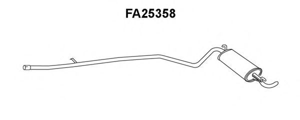 Глушитель VENEPORTE FA25358