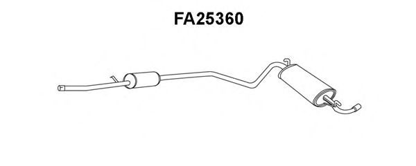 Глушитель VENEPORTE FA25360