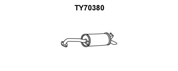 Глушитель VENEPORTE TY70380