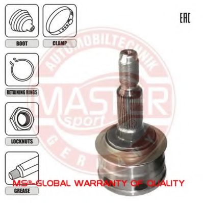 Комплект ШРУСов MASTER-SPORT 1516550-SET-MS