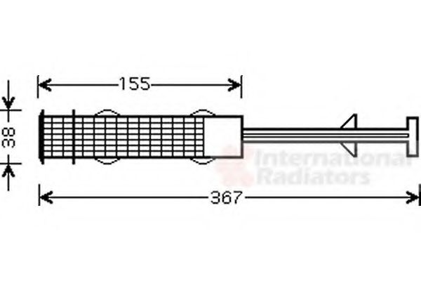Осушитель кондиционера VAN WEZEL 3000D359