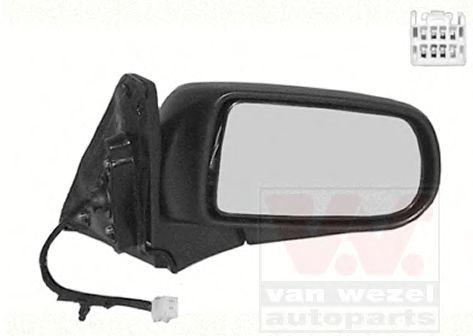 Зеркало заднего вида VAN WEZEL 2732806