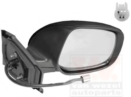 Зеркало заднего вида VAN WEZEL 5432806