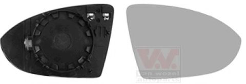 Стекло зеркала заднего вида VAN WEZEL 5766838