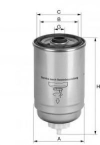 Топливный фильтр UNIFLUX FILTERS XNH2O