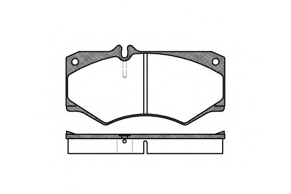 Тормозные колодки WOKING P1473.30