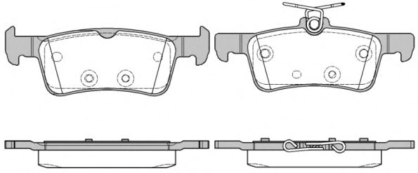 Тормозные колодки WOKING P14633.10