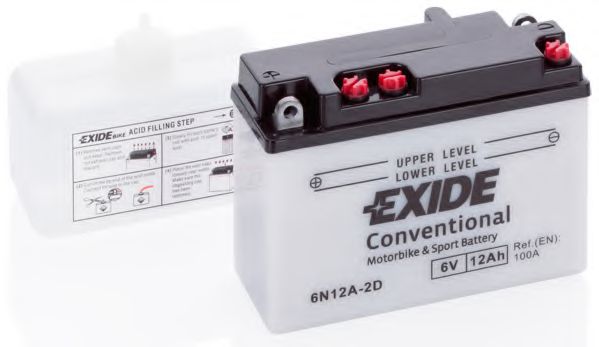 Стартерная аккумуляторная батарея CENTRA 6N12A-2D