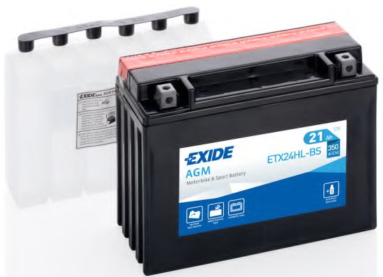 Стартерная аккумуляторная батарея CENTRA ETX24HL-BS