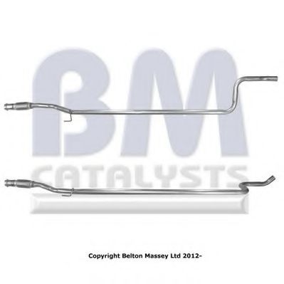 Труба выхлопного газа BM CATALYSTS BM50248