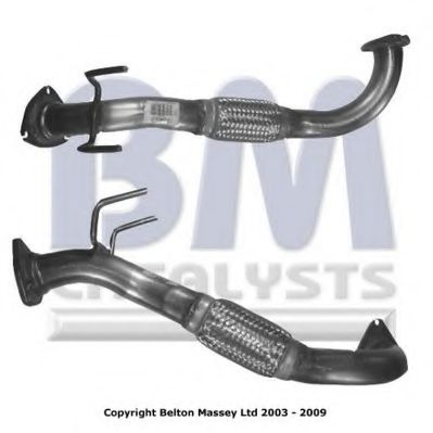 Труба выхлопного газа BM CATALYSTS BM70453
