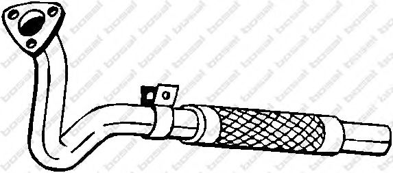 Труба вихлопного газу BOSAL 775-821