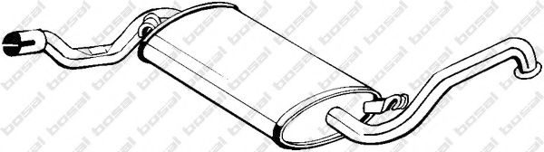 Резонатор BOSAL 105-931