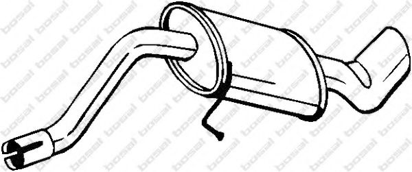 Глушитель BOSAL 247-035