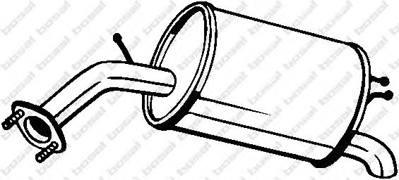 Глушник BOSAL 128-007