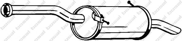 Глушитель BOSAL 135-121