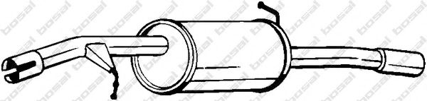 Глушитель BOSAL 135-107