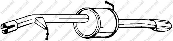 Глушитель BOSAL 135-111