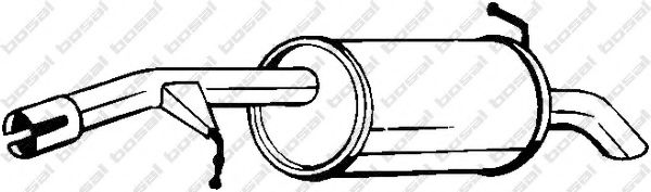 Глушитель BOSAL 135-113