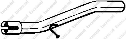 Труба выхлопного газа BOSAL 700-173
