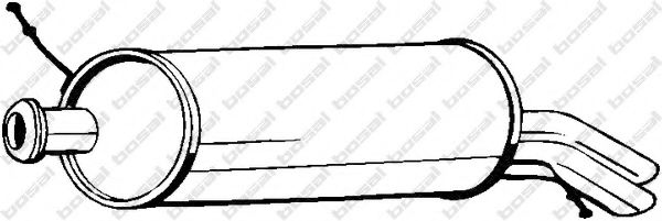 Глушитель BOSAL 135-547