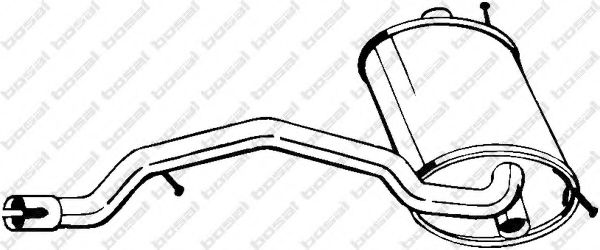 Глушитель BOSAL 154-491