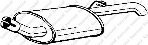 Глушитель BOSAL 154-787