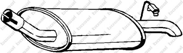 Глушник BOSAL 154-929