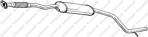 Резонатор BOSAL 285-305
