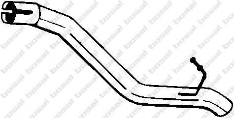 Труба выхлопного газа BOSAL 750-275