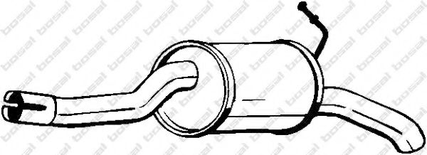 Глушитель BOSAL 154-175