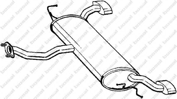 Глушитель BOSAL 165-003