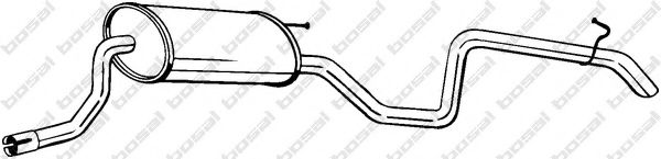 Глушитель BOSAL 280-277