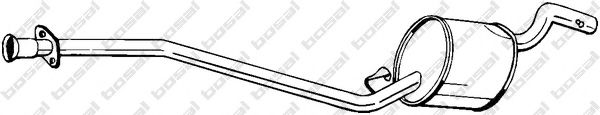 Резонатор BOSAL 283-787