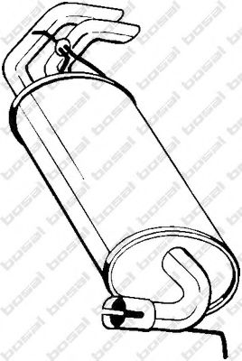 Глушитель BOSAL 211-077