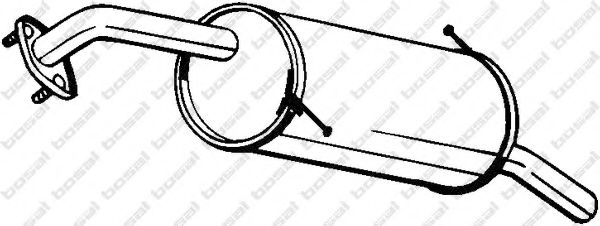 Глушитель BOSAL 171-045