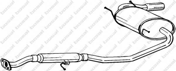 Глушник BOSAL 283-421
