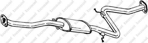 Резонатор BOSAL 283-557