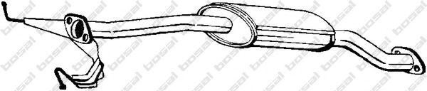 Резонатор BOSAL 171-403