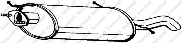 Глушитель BOSAL 171-317
