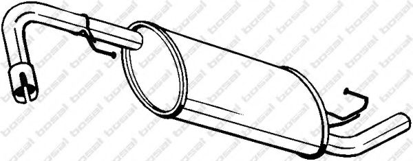 Глушитель BOSAL 145-231
