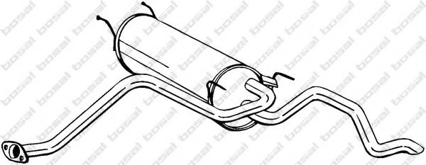 Глушитель BOSAL 283-869
