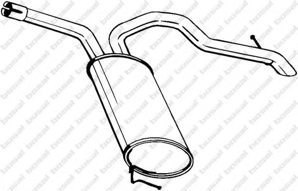 Глушитель BOSAL 281-877