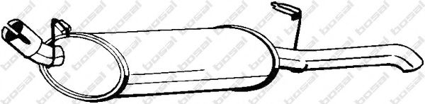 Глушитель BOSAL 185-955