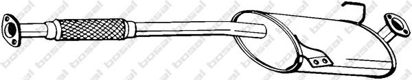 Резонатор BOSAL 282-411