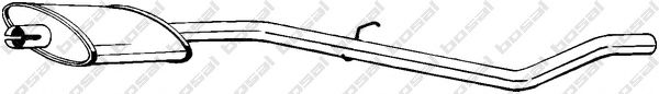 Резонатор BOSAL 279-761