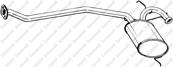 Резонатор BOSAL 279-259